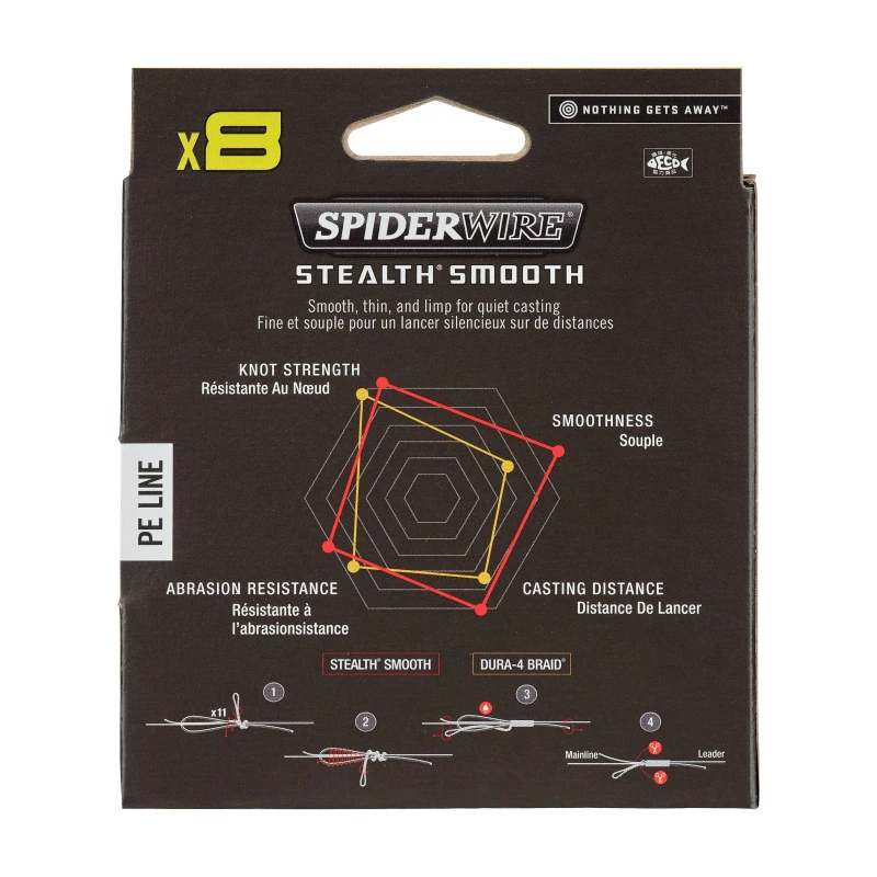 Spiderwire Stealth Smooth Braid 8 Hi-Vis Yellow 4 Spiderwire Stealth Smooth Braid 8 Hi-Vis Yellow - Image 2