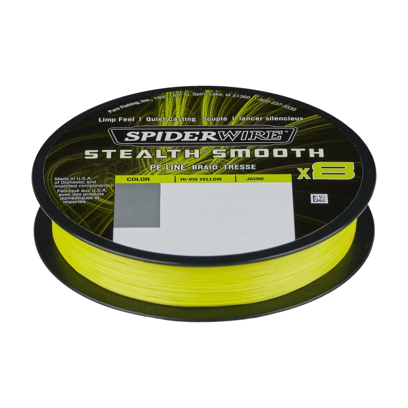 Spiderwire Stealth Smooth Braid 8 Hi-Vis Yellow 5 Spiderwire Stealth Smooth Braid 8 Hi-Vis Yellow - Image 3