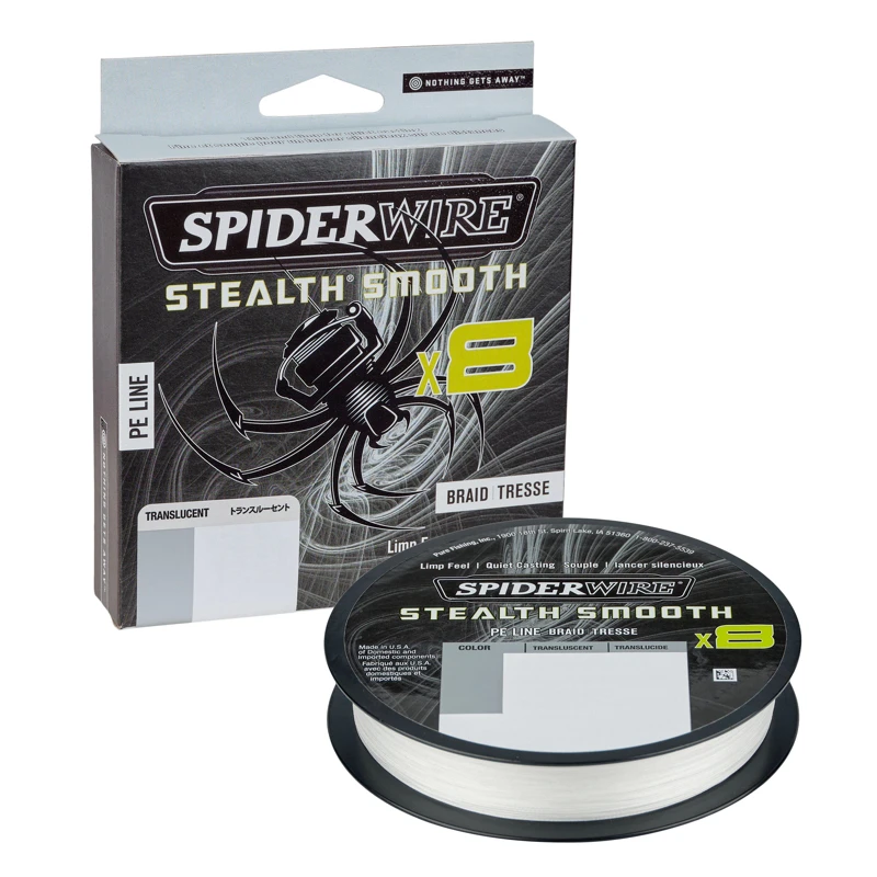 Spiderwire Stealth Smooth Braid 8 Translucent 150m 3 Spiderwire Stealth Smooth Braid 8 Translucent 150m
