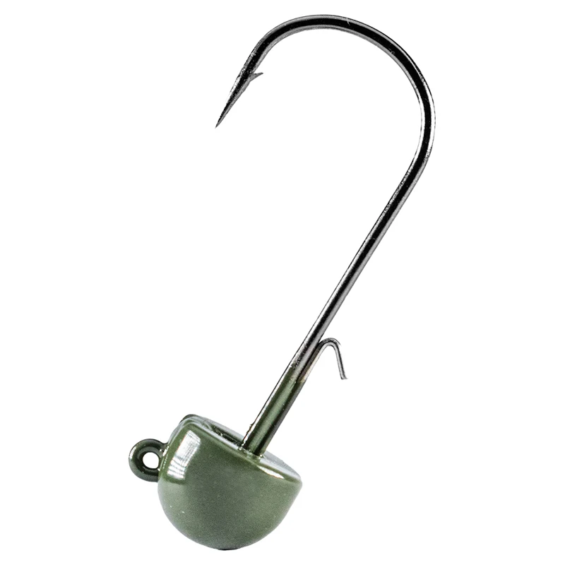 LMAB Tungsten Ned Jig Green Pumpkin 3 LMAB Tungsten Ned Jig Green Pumpkin