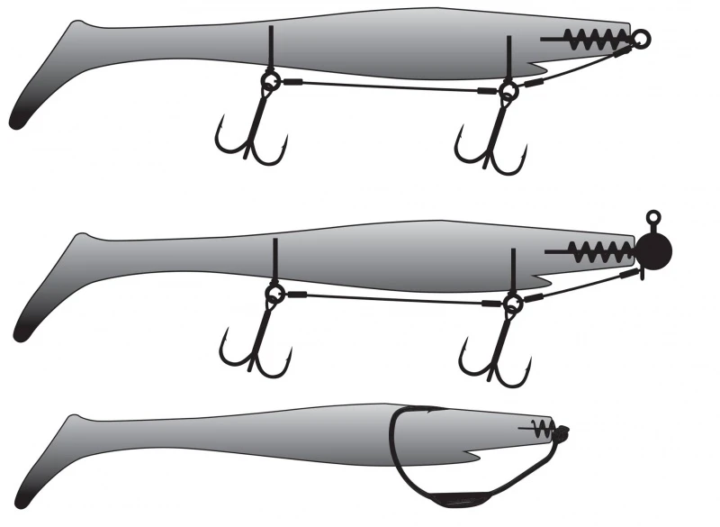 Pig Shad Junior 20cm (2kpl) 4 Pig Shad Junior 20cm (2kpl) - Image 2