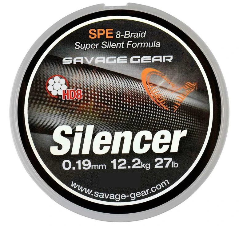 Savage Gear HD8 Silencer Braid 120m Green 3 Savage Gear HD8 Silencer Braid 120m Green