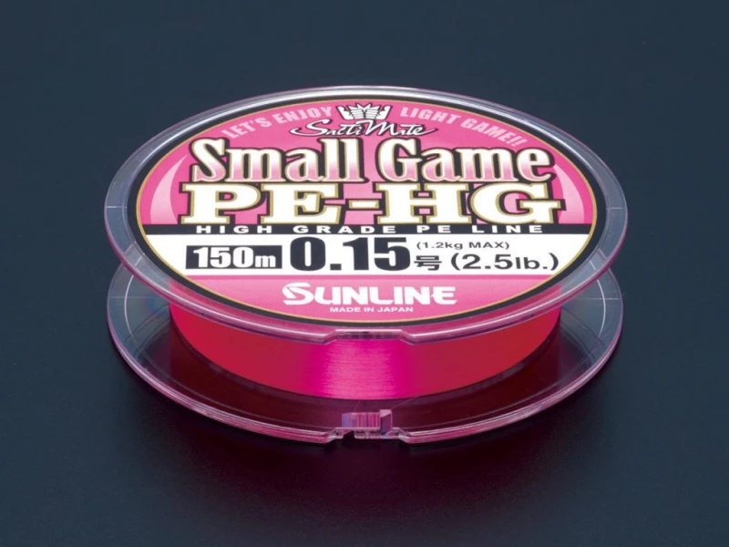 Sunline Small Game PE HG 150m Pink 4 Sunline Small Game PE HG 150m Pink - Image 2