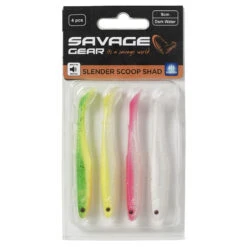 Savage Gear Slender Scoop Shad (4kpl) -Fladen-kauppa 76749r 4