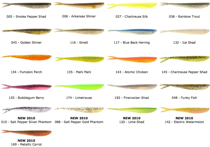 Lunker City Fin-S Fish 14,5cm (8pack) 4 Lunker City Fin-S Fish 14,5cm (8pack) - Image 2