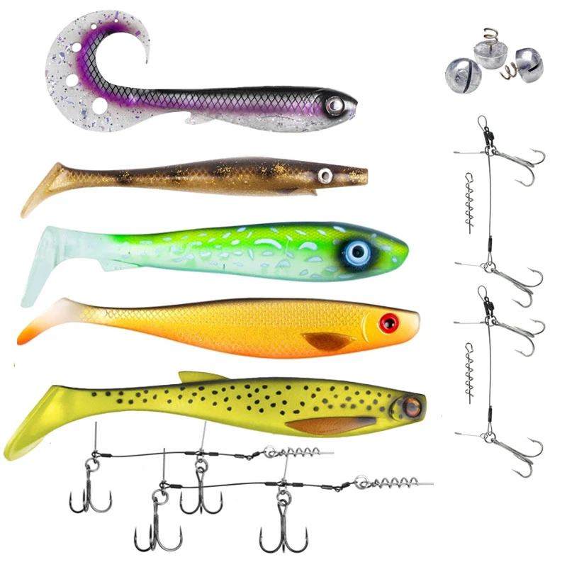 Pike Bundle - Softlures Heavy 3 Pike Bundle - Softlures Heavy