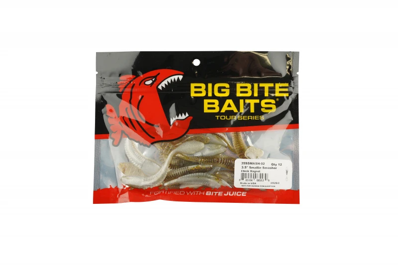 Big Bite Baits Smallie Smasher 3.5 (12-pcs) 4 Big Bite Baits Smallie Smasher 3.5 (12-pcs) - Image 2