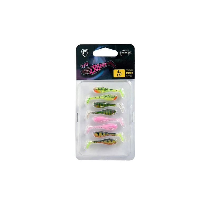 Fox Rage UV Micro Fry 4 Cm 8kpl 4 Fox Rage UV Micro Fry 4 Cm 8kpl - Image 2
