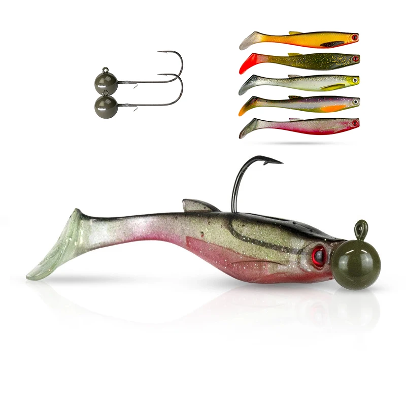 Scout Shad Tungsten Round Jig Head Bundle 3 Scout Shad Tungsten Round Jig Head Bundle