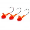 SvartZonker Jig Head Short 4/0 Fluo Orange 3kpl -Fladen-kauppa SZ103619r 1